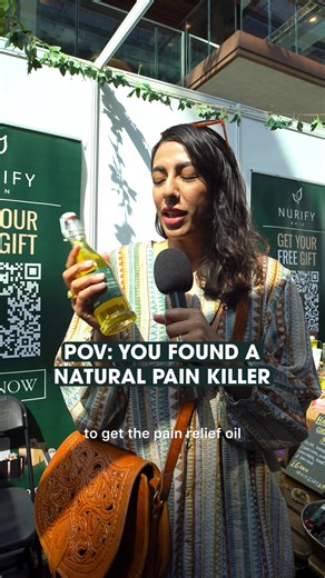 Natural Pain Relief Oil for Sciatica and Arthritis