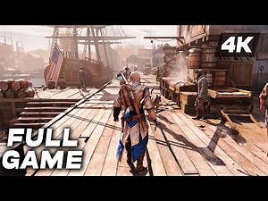 ASSASSIN'S CREED 3 REMASTERED Modded Ray Tracing Gameplay Walkthrough FULL GAME [4K 60FPS PC RTGI]
