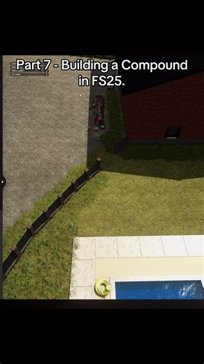 Construcción de un Compound en FS25 - Parte 7