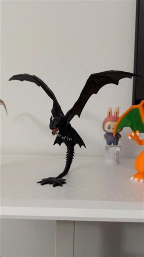 3d printed Toothless model. #shortsviral
