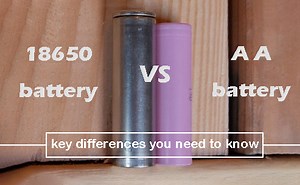 18650 battery vs AA - key differences you need to know
