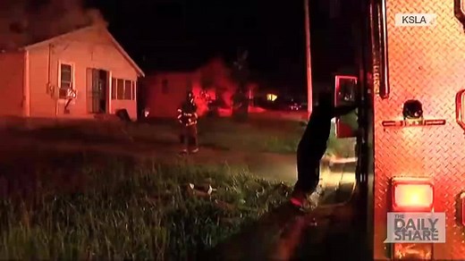 Incredible video of what a real backdraft looks like. Amazingly these firefighters, a mom and baby, all survived: http://on.hln.tv/90ora8 | HLN