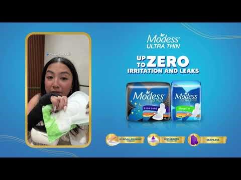 Your go-to pad for comfort and protection? Modess! 🩵