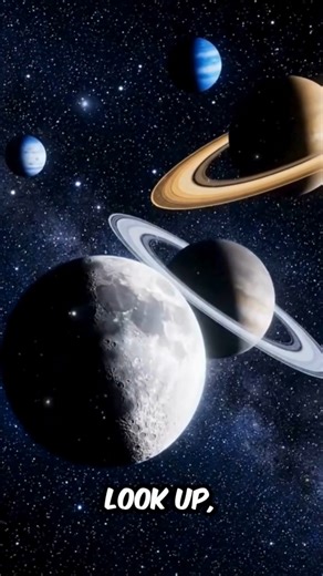 The Moon, Saturn & Neptune in Tonight’s Sky – Don’t Miss It! Tonight, look up the sky’s putting on a show. The Moon will appear close to Saturn and Neptune in a rare alignment that turns the evening into a quiet cosmic performance. Saturn, glowing golden and steady, will be easy to spot with the naked eye right next to the Moon. Neptune won’t shine as brightly, but with binoculars or a small telescope, you can catch this distant blue planet nearby a quiet reminder of how deep our solar system go