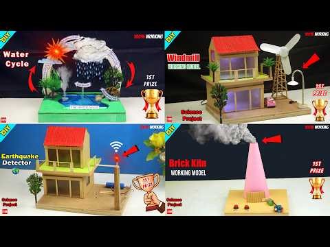 Top 5 Best Science Project Working Model | Easy Science Project Compilation