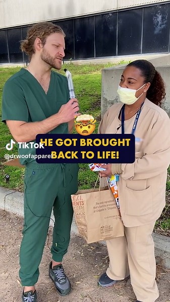 Medical staff bringing THE DEAD BACK TO LIFE 🤯 #scrubs #medicalstories #nursing #healthcare @jakerohrs