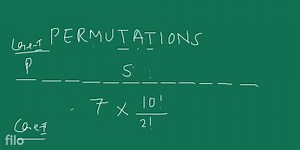 (iii) all letters are used but first letter is a vowel?In how ... | Filo