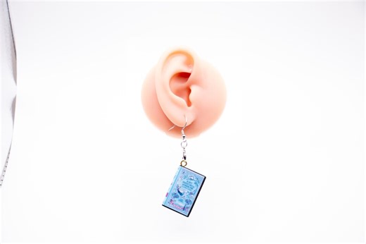 Alice in Wonderland by Lewis Carroll Book Earrings - Etsy