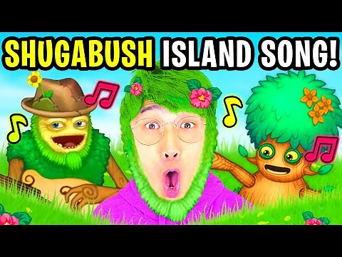 MY SINGING MONSTERS - SHUGABUSH ISLAND - FULL SONG! (LANKYBOX Playing MY SINGING MONSTERS!)