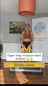 ️ Holiday shorts ️ Upper body resistance band workout  1. Shoulder retraction 2. Lat pulldown 3. Side bend 4. Front drive Repeat 5,6,7 times till you feel the burn  #holidayshorts #takeawayworkouts #holidayworkouts #shortonlineworkouts #shortworkouts #womenover60 #womenover50 #resistancebands #upperbodyworkout #menopausefitness #fitover55 #fitinmyfifties | Laura Kidd Fitness | Facebook
