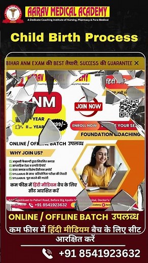 Child Birth Process | From Conception to Delivery | Aarav MEdical academy #pregnancy