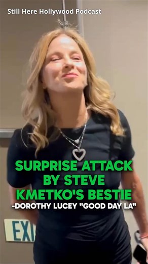Surprise Guest is Steve Kmetko’s Bestie, Dorothy Lucey from “Good Day LA”. @dorothy_lucey @stevekmetko @stillherehwood @jimlichtenstein @stillherenetwork #gooddayla | Still Here Hollywood Podcast