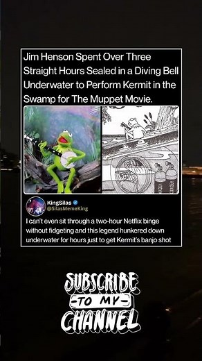 How Jim Henson’s Underwater Diving Bell Filming for ‘The Rainbow Connection’ Set a New Standard