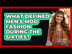 What Defined Men's Mod Fashion During The Sixties? - I'm a 60s Baby