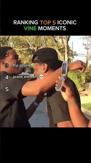 Top 5 Iconic Vine Moments Ranked! 😂 #funny #hilariousfails #funnyvideos