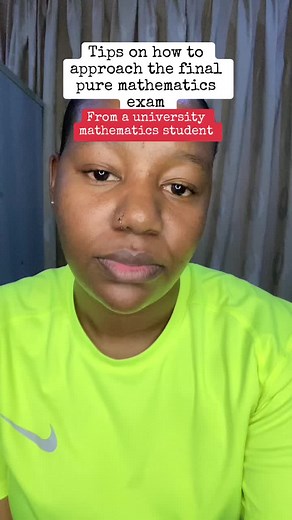 Tips on how to approach the pure maths final exams. For more information about the program please contact: 27 (81) 205-9878. #math #grade11 #grade10 #puremaths #southafrica