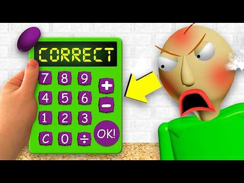 Baldi HATES Calculators…