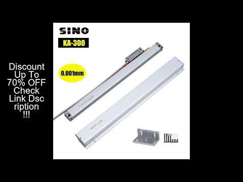 Sino KA-300 0.001mm TTL DRO Linear Glass Scale 70 120 170 220 270 320 370 420mm KA300 TTL 1um Optica