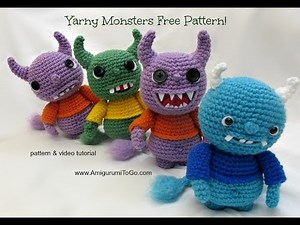 Amigurumi Monster Tutorial