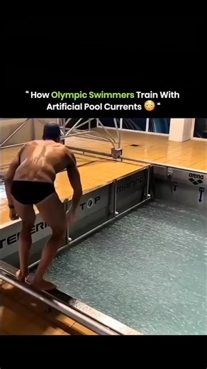 EXPLAINING_ERA... on Instagram: "Olympic swimmers train in pools designed to copy real race conditions. Coaches adjust current speed to match target pace or push beyond it to build endurance and power. . . Flow changes during practice prepare you for sudden surges and fast finishes. Turbulence is added to recreate the unpredictable pull of open water. Resistance features strengthen your stroke against uneven currents. . . Water temperature is set to match the event, whether cold triathlon lakes