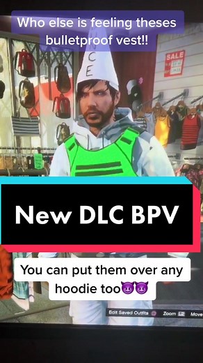 Bullet proof Vest. #gta5 #gta5online #xbox1 #ps4 #ps5 #pc #gta5clips #gtafashion #newdlc #newupdate #fyp #viral #clothingstore #YB&R