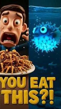 Top 10 Strangest Foods Eaten Around the World