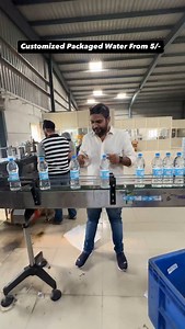 384K views · 1.9K reactions | Customized Packaged Water From 5/-...