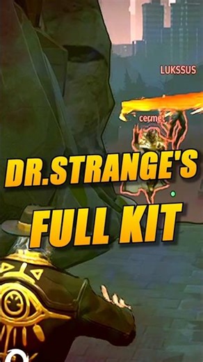 When You Use Doctor Strange's Full Kit in Marvel Rivals