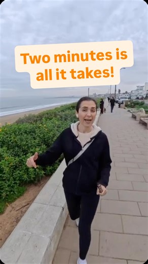 Drs. Ayesha & Dean Sherzai, MD, PhD, MPH, MAS on Instagram: "Two minutes. That’s all it takes! New research suggests that a couple minutes of brisk, high-intensity movement (fast walking, jump rope, stair bursts) can deliver benefits similar to 15–20 minutes of steady walking. So if you have a busy day and only have two minutes to hit a workout, make those two minutes count 💪 This video comes from one of our ‘Walk With the Docs’ sessions: once per week, we walk with our NEURO World community, a