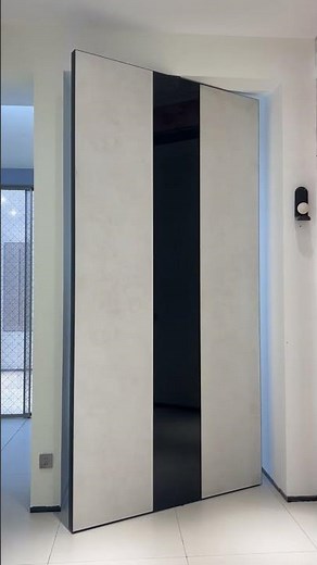 Center Opening Sliding Door | Symmetrical Entrance Design