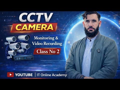 Class No. 2 | Components of CCTV Camera | Basic CCTV Training || Complete course basic to advance