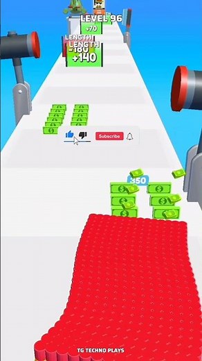 Bullet Stack Run Lvl 96 - Perfect Play Win 😱😍 New Levels #trending #shorts #youtubeshorts #games