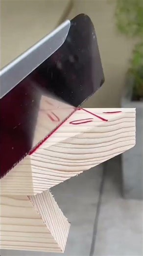 how to determine the right angle of wood#shorts