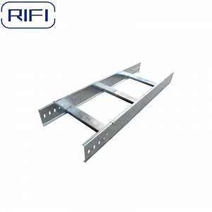 [Hot Item] Ladder Type Cable Tray Slotted Cable Tray Support System in Gi Outdoor Cable Tray Cable Ladder Support System