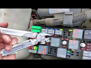 2005 Buick Lesabre Starter Relay, Starter Fuses Location