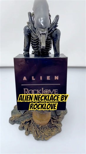 Alien Necklace by RockLove #alien #rocklovejewelry #alienmovie