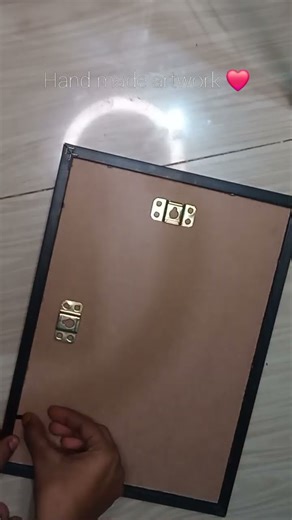 draw hand make artwork and photo frame 🥰...#