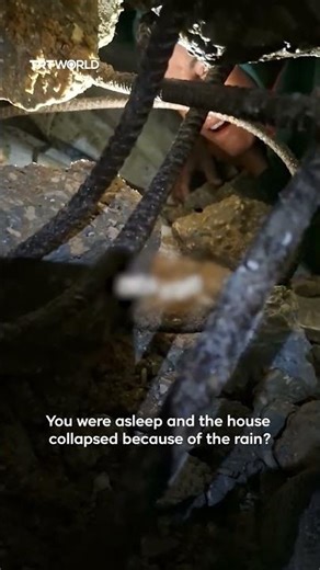 Heavy rains collapse home, trapping family in Gaza