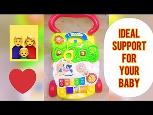 ""VTECH"" FIRST STEPS BABY WALKER / SIT TO STAND LEARNING WALKER / REVIEW