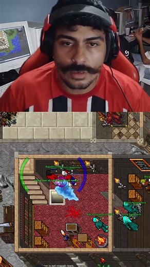 Tentaram me pegar na bless do tibia #shorts