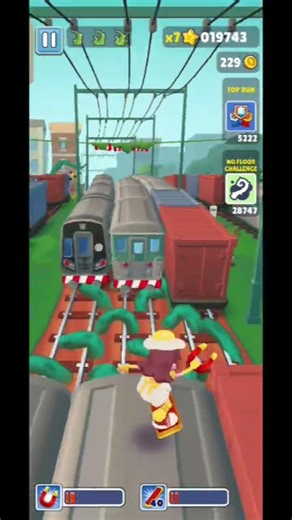 Subway Surfers Epic Run 🚀🔥 | Endless Runner Fun 😎🎧#shorts #subwaysurfers #trending #viral