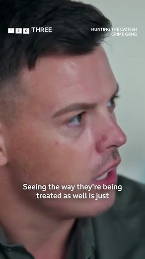 19K views · 46 reactions | TW: This chilling video shows the abuse happening inside scam call centres BBC Three #BBCThree #Scammers #iPlayer #HuntingTheCatfishCrimeGang #Scam You can find out more about #BeScamSafe on bbc.co.uk/bescamsafe Details of support for some of the issues raised in this video are available at the BBC Action Line: https://www.bbc.co.uk/actionline/ For more #BeScamSafe content watch on BBC iPlayer: https://www.bbc.co.uk/iplayer/group/p0bqd81w | BBC One | Facebook