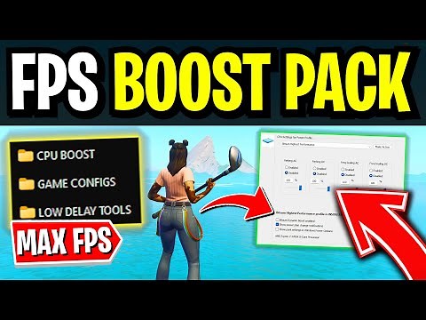 Best FPS Boost Pack Fortnite Chapter 3! (Increase FPS in Chapter 3 & Reduce Delay!)