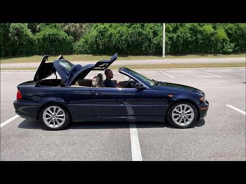 2004 BMW 330ci Convertible Top Operation