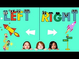 LEFT and RIGHT Song for Children- Directions Song for Kids- Learning the difference right-left