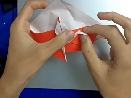 Origami crane envelope by Jeremy Shafer