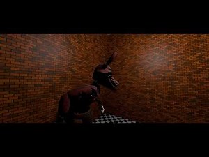 Foxy movement sound testing (Blender FNAF)