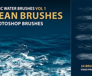 ArtStation - Dynamic Ocean Photoshop Brushes | MS Brushes | Brushes
