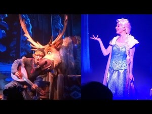 "Frozen: A Musical Invitation" show at Disneyland Paris