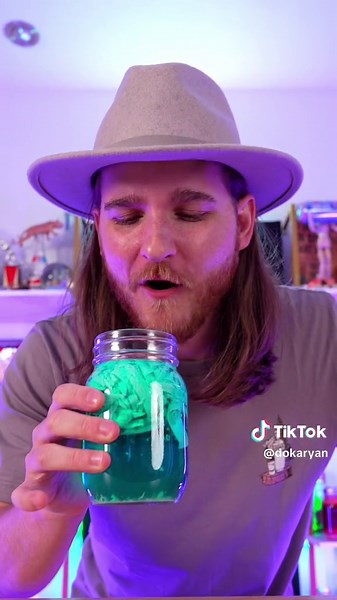 I left 5 Gum in Absinthe for a week #fyp #dokaryan